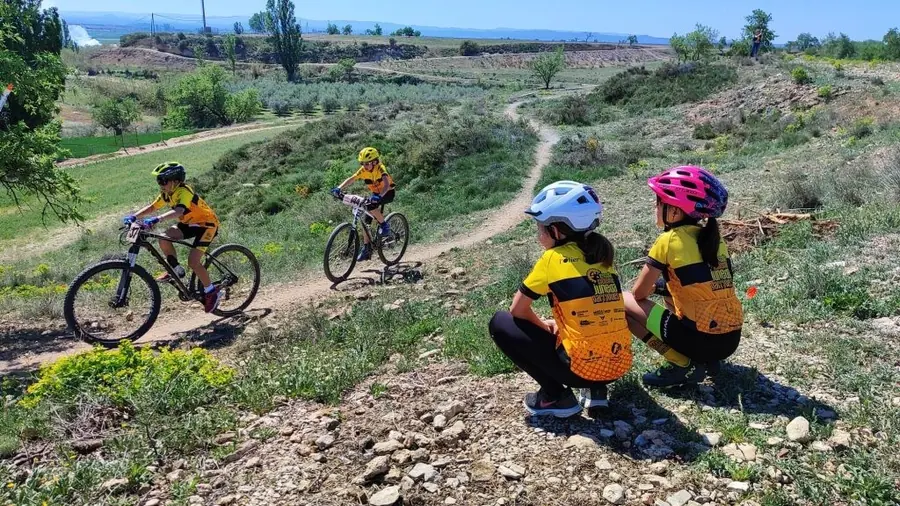 Moment d'equip en una jornada esportiva