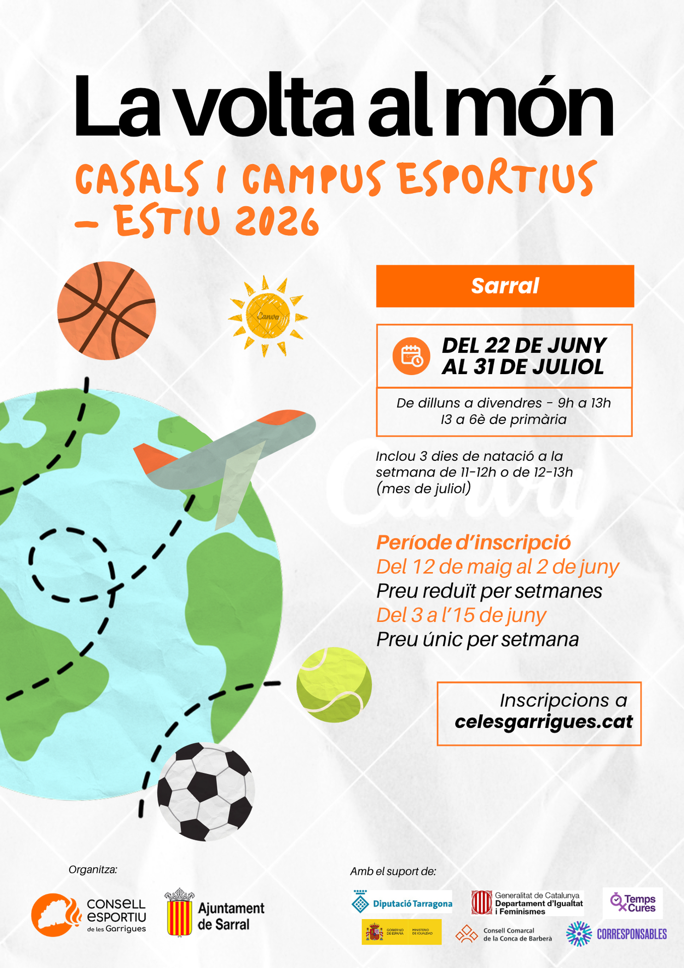 Casal d'Estiu 2026 - Sarral