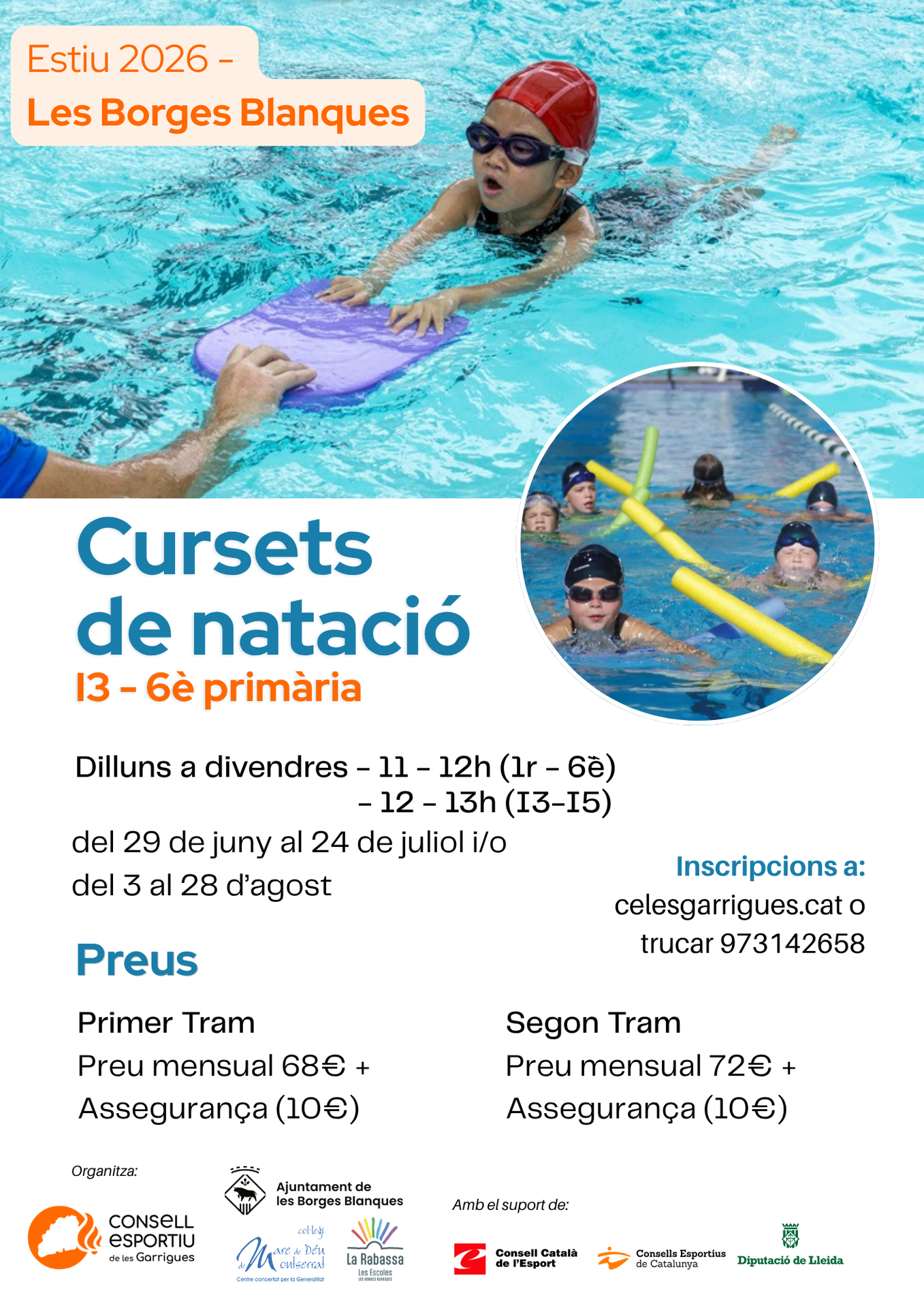 Curset de Natació 2026 -Juncosa