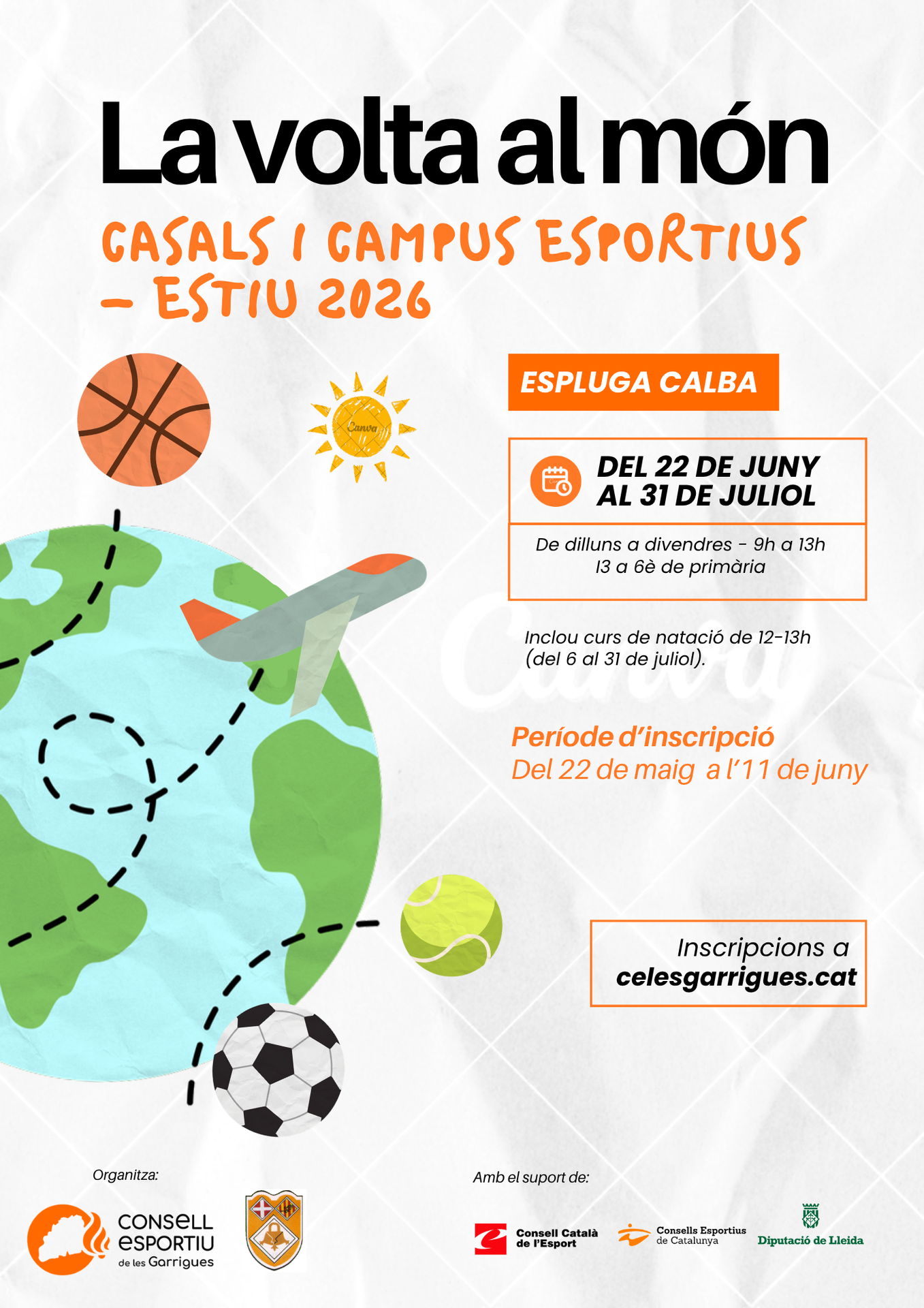 Casal d'Estiu 2026 - Espluga Calba