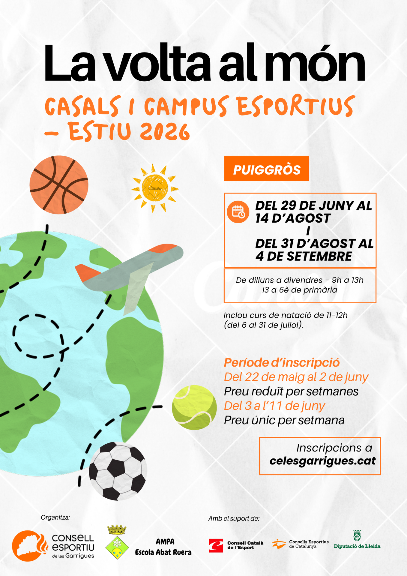 Casal d'Estiu 2026 - Puiggròs