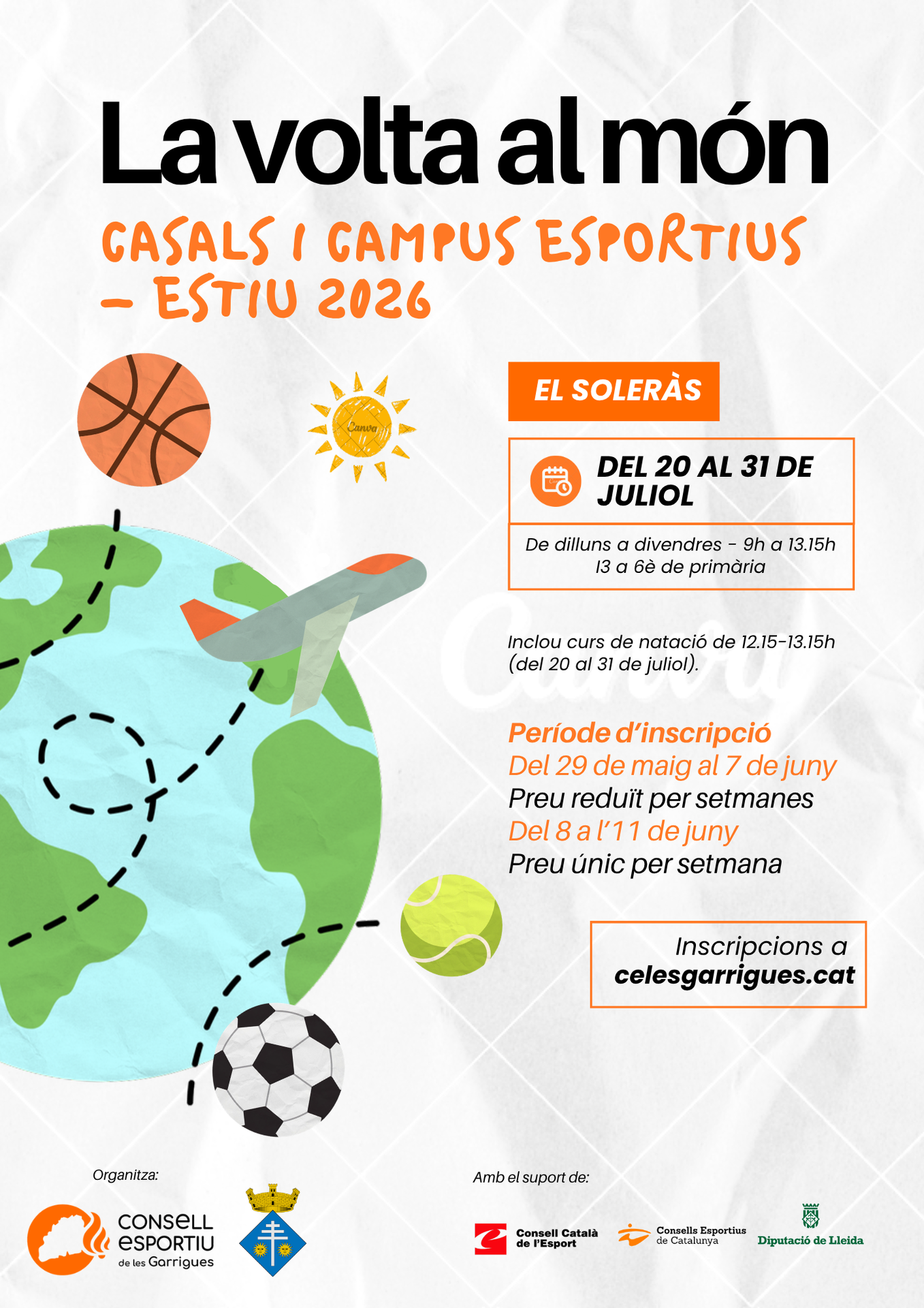 Casal d'Estiu 2026 - El Soleràs